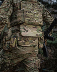 Rückenschutz für ballistische Einlagen für Cuirass QRS