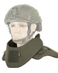 Gorget für ballistische Einlagen für Cuirass QRS