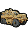 Aufnäher Cougar PVC