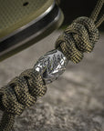 Paracordschlaufe Zeus Stainless Steel