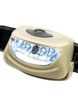 Stirnlampe 4+1 LED