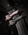 Aufnäher Skeleton Knife PVC