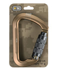 Karabiner 10cm mit Bauchklemme Keylock