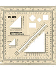 Ecopybook Taktisches Lineal GTA NATO (Blauer Rand)