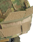 Helmet Cover With Shroud Cutout