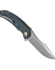 Folding Knife Type 15 Carbon/Blue