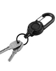 Keychain Carabiner with Cable