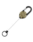 Keychain Carabiner with Cable