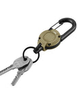 Schlüsselbund Karabiner mit Kabel
