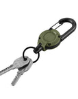 Schlüsselbund Karabiner mit Kabel
