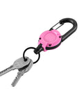 Keychain Carabiner with Cable