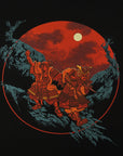 Hoodie Two Samurai Oversize Cotton Hard