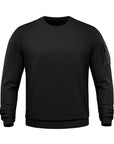 Nylon Pocket Cotton Hard Sweatshirt