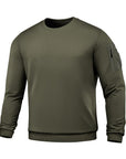 Nylon Pocket Cotton Hard Sweatshirt
