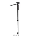 Falcon Eyes Einbeinstativ + 3 Wege Kopf MP-3 4 Abschnitte 178 cm