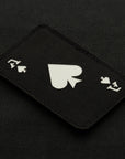 Patch Pik-Ass Laserschnitt