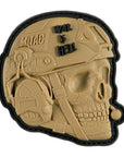 Aufnaher War is Hell 3D PVC