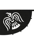 Patch Raven Flag Cutout Laser Cut
