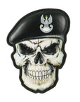 Patch skull in beret Poland (Armed Forces)
