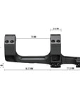 Vortex Precision Extended Cantilever 30mm 20 moa