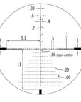 Vortex Diamondback Tactical 6-24x50 FFP Richtkijker, EBR-2C Dradenkruis (MRAD)