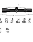 Vortex Diamondback Tactical 6-24x50 FFP Richtkijker, EBR-2C Dradenkruis (MRAD)