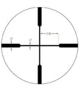 Vortex Crossfire II 4-12x44 Richtkijker, V-Plex Dradenkruis (MOA)