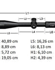 Vortex Richtkijker Golden Eagle HD 15-60x52 SFP, SCR-1 Dradenkruis (MOA)