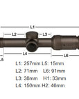Vortex Razor HD Gen II-E 1-6x24 Richtkijker, VMR-2 Dradenkruis (MRAD)