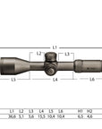 Vortex Richtkijker Razor HD GEN II 4.5-27x56 FFP, Horus H59 Dradenkruis (MRAD)