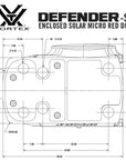 Vortex Enclosed Solar Micro Green Dot Defender-ST 3 MOA