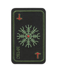 Aufnäher Karte Horrorhelm(Stickerei)