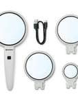 Konus Handlupe Trio 3,5x-5x-11x mit LED