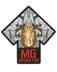 Aufnäher MG Operator PVC