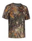 Stealth Gear Short Sleeve T-shirt Camo Forest Print size L