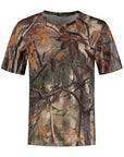 Stealth Gear T-shirt Short Sleeve Camo Forest Print Size XL