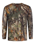 Stealth Gear T-shirt Long Sleeve Camo Forest Print size M