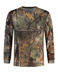 Stealth Gear T-shirt Long Sleeve Camo Forest Print Size XL