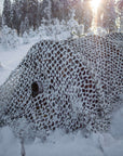 Buteo Photo Gear 3D Blätter Tarnetz Schnee 2,4x3 m