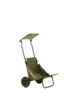 Buteo Photo Gear Transport Trolley Forest Green with Sun Roof