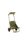 Buteo Photo Gear Transport Trolley Forest Green with Sun Roof