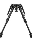 NC Star Bipod - Compact Notched, Precision Grade, 3 Adapters