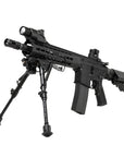 NC Star Bipod - Compact Notched, Precision Grade, 3 Adapters