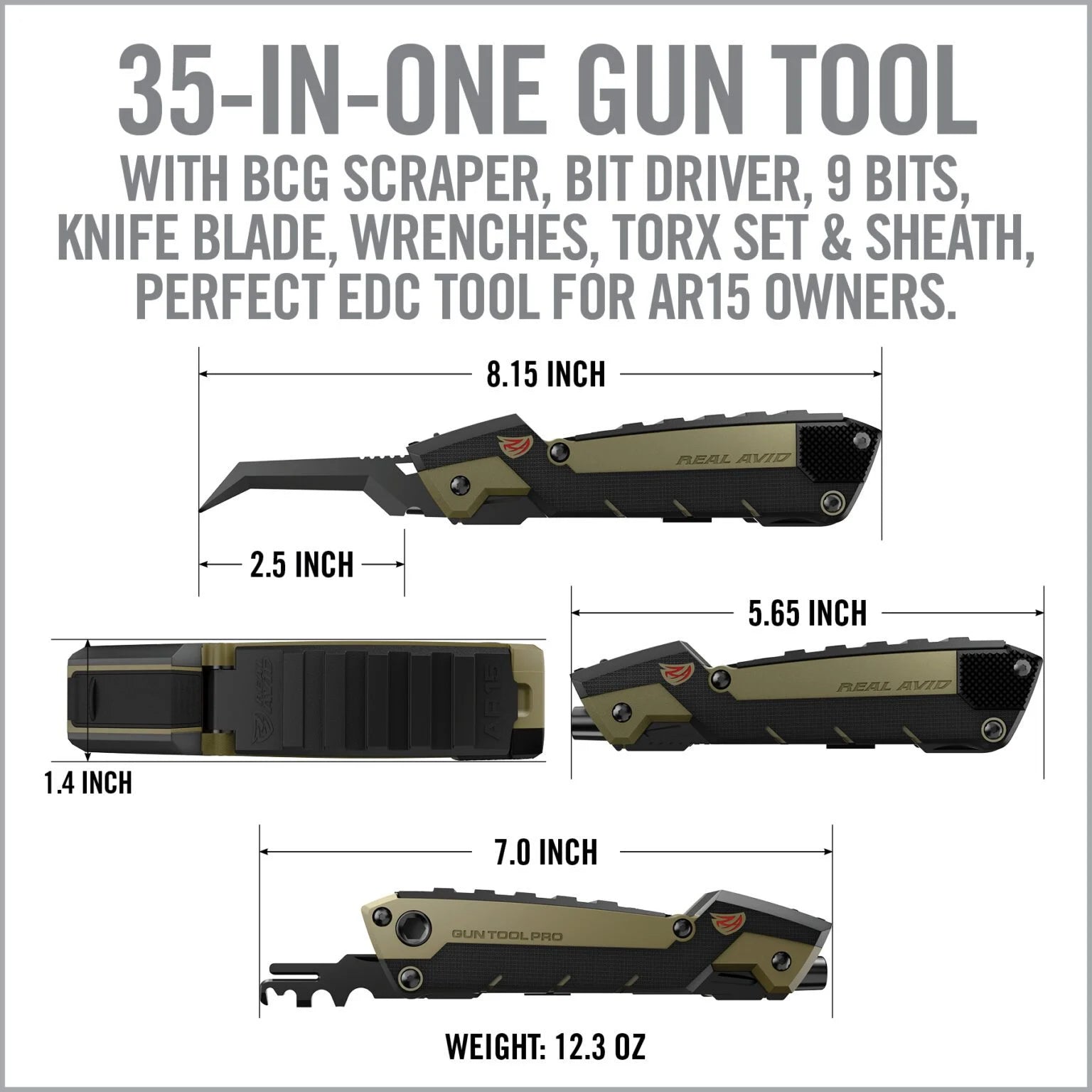 Real Avid Gun Tool Pro - AR15