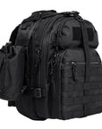 NC Star VISM Sling Backpack met fleshouder - Zwart