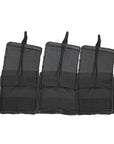 NC Star Mag Pouch - AR10/M1A/FAL, Triple, Black