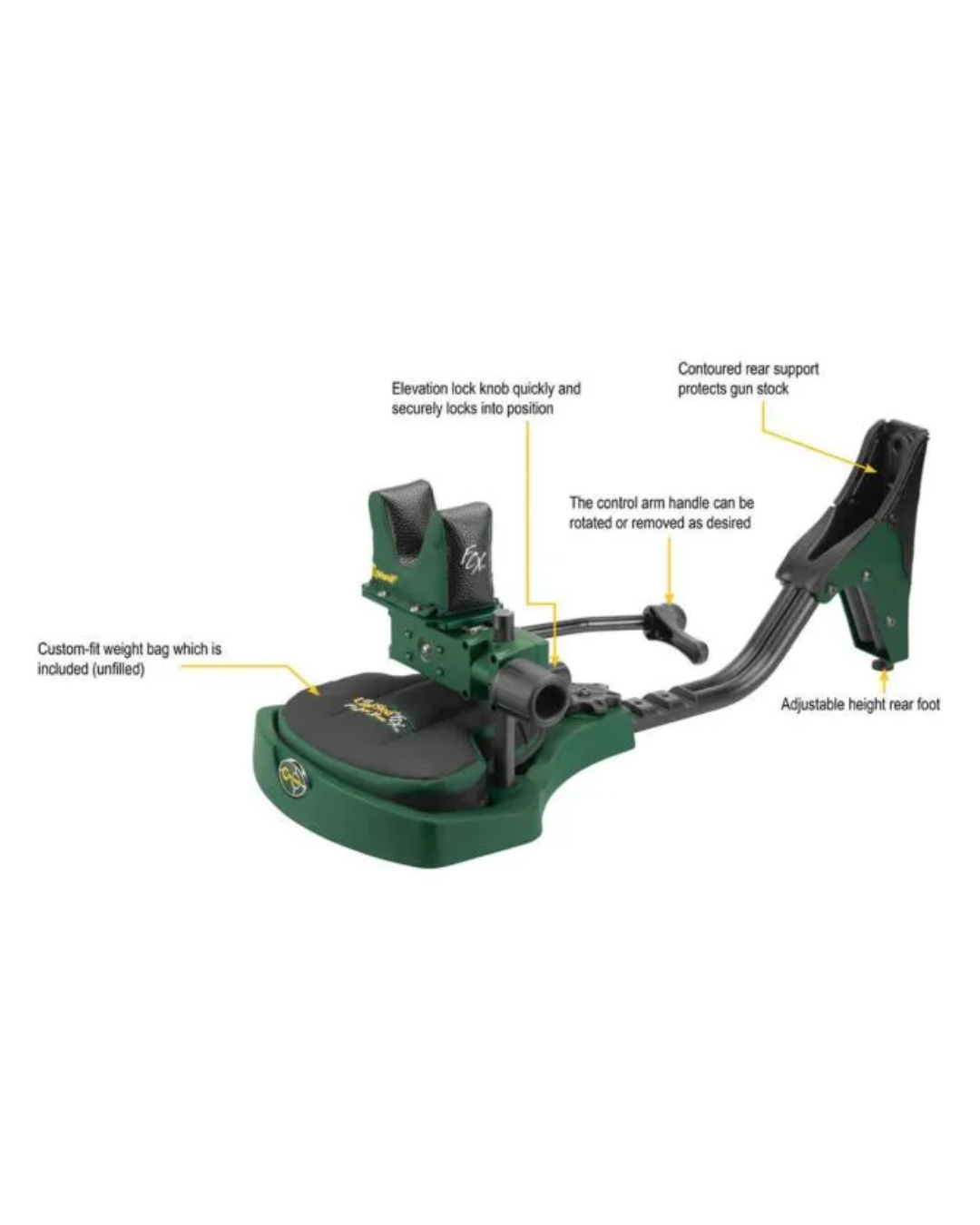 Caldwell Lead Sled FCX Rifle Rest