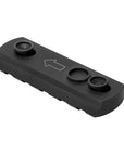 NC Star KeyMod Picatinny Rail - 3 KM Slots - Black
