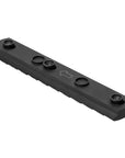 NC Star KeyMod Picatinny Rail - 6 KM Slots - Black