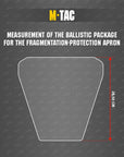 Anti-Fragmentation Apron for ballistic panel inserts Laser Cut - Image 9